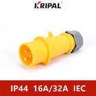 Tomada industrial IP44 380V 16A 32A da luva padrão do IEC impermeável