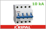 Quebrando a capacidade: 10 mini interruptor do KA 1P 1P+N 2P 3P 3P+N 4P MCB, curto-circuito alto &amp; capacidade de sobrecarga